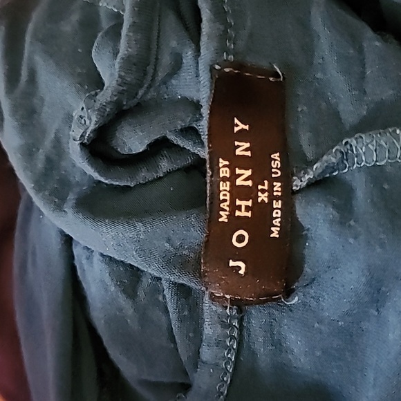 By Johnny Size X Large Blue Tunic Short Sleeve - Picture 3 of 4